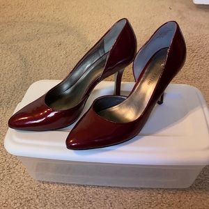 Red Anne Klein heels